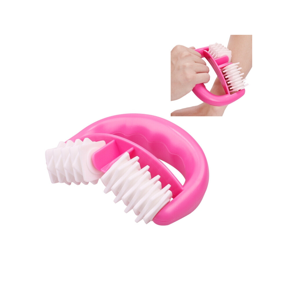 Body Mini Roller Meridian Massager(Rose Red Piece)