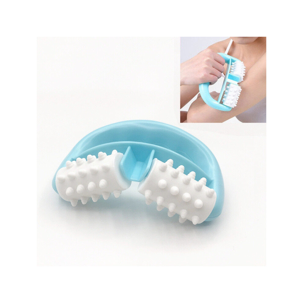 Mini body massage roller (blue dot)