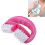Mini body massage roller (rose red) 1