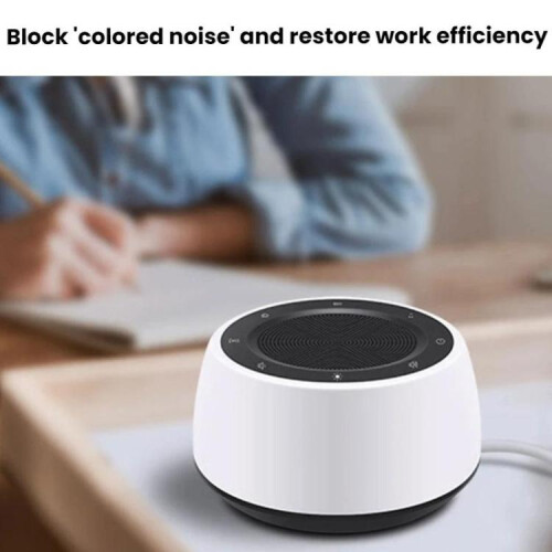 Ηχείο αναπαραγωγής οργάνων White Noise για ύπνο, νυχτερινό φως υπνοδωματίου (λευκ 2
