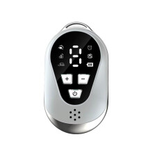 SM-1028 LCD Display CES Low-Frequency Pulse Smart Handheld Music Sleep Aid (White)