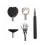 4pcs /Set Extendable Stainless Steel Long-handled Portable Handheld Back Scratcher 2