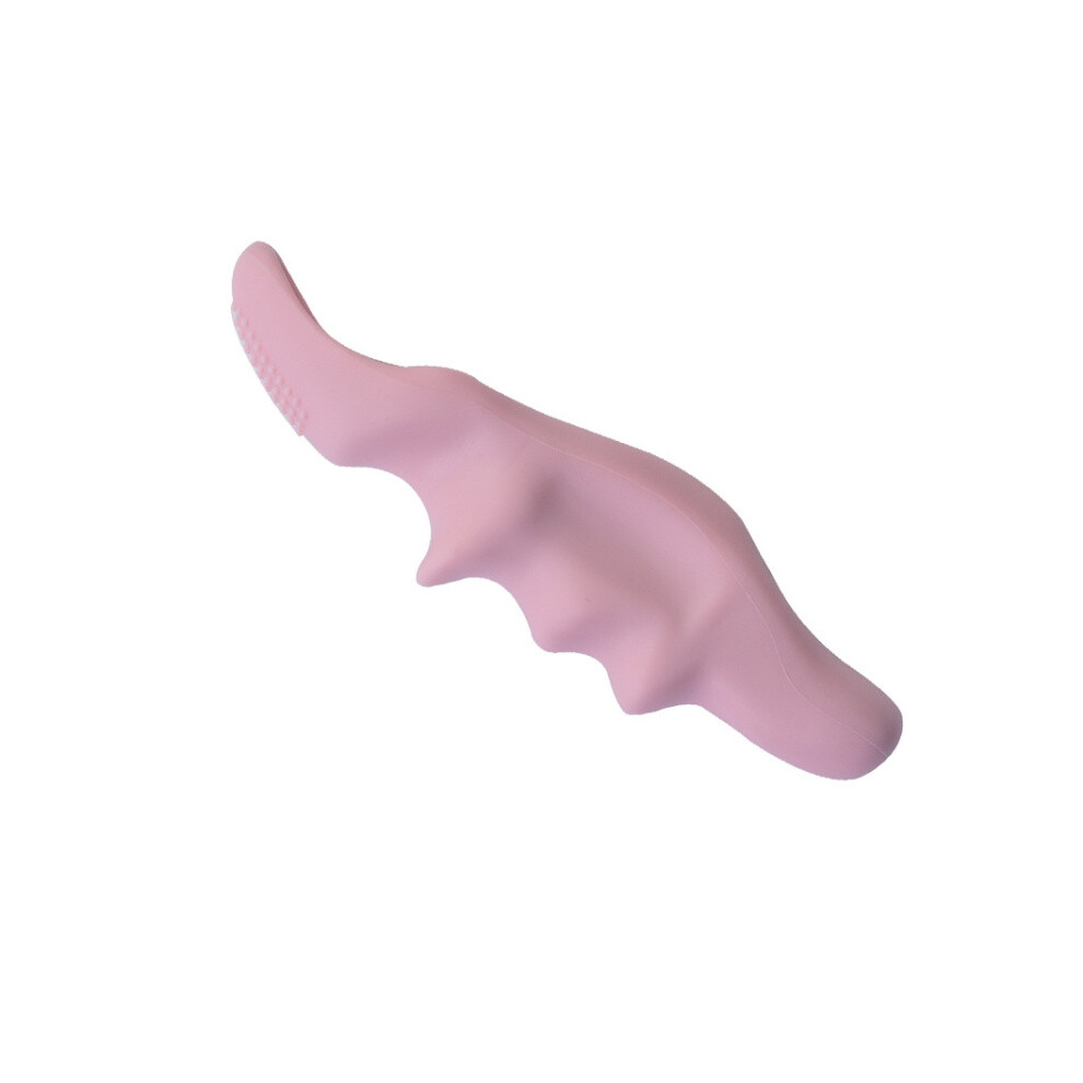 Silicone Thumb Bump Massager Muscle Relaxation Massage Fascia Device, Specification: Thumb Pink