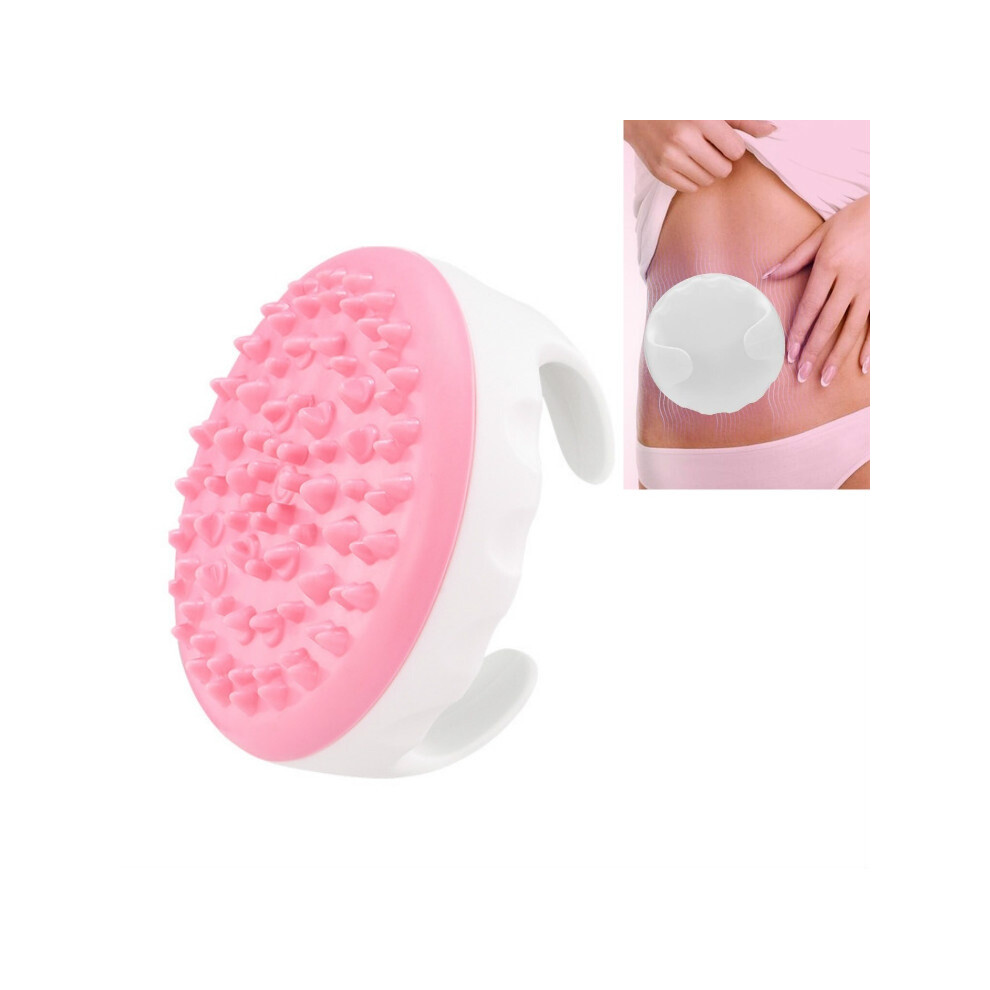 Pink Electric Meridian Body Brush Massager Scraping Instrument(Pink)