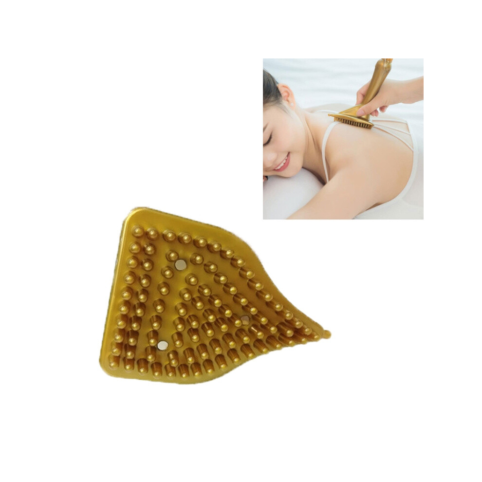 Five Elements Meridian Brush Chest Massager Magnetic Therapy Warm Brush Scraping Tool