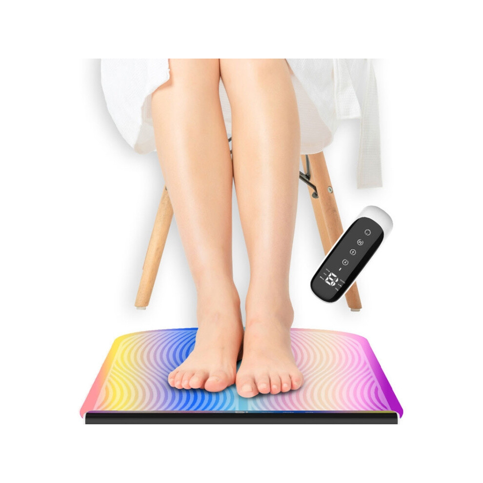 EMS Colorful Foot Massage Foot Pad Pulse Foot Massage Machine Smart Acupuncture Foot Massage Pad With Remote Control