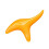 Beeswax Triangle Massager, Acupressure Meridian Stick (Orange) 2