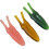Five nose scraping devices (light pink) for airway clearing and nose beautification. 2