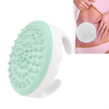 Electric Meridian Body Brush Massager and Gua Sha Instrument (Green)
