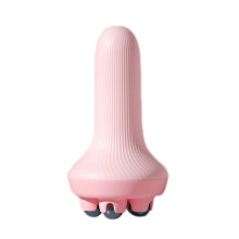 Rouleau de massage pour exercices des adducteurs, relaxation musculaire et renforcement abdominal, couleur : rose, boîte à billes magn