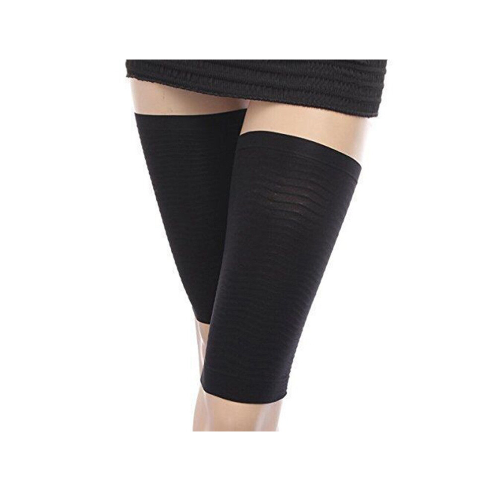 Black Say Goodbye To Sagging Thighs With The Fat Buster Thigh Massage Shaper(Black)