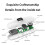 QY10-B Bone Conduction Bluetooth 5.3 Sleep Speaker(White) 4