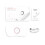 Electric Heating Uterus Warming Belt, Specification: English(White) 4
