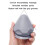 Balle de massage musculaire en silicone à ventouse (violette) 3