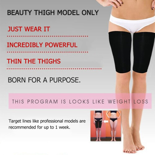 Πείτε αντίο στους χαλαρούς μηρούς με το Fat Buster Thigh Massage Shaper (Μαύρο) 2