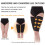 Πείτε αντίο στους χαλαρούς μηρούς με το Fat Buster Thigh Massage Shaper (Μαύρο) 4