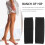 Πείτε αντίο στους χαλαρούς μηρούς με το Fat Buster Thigh Massage Shaper (Μαύρο) 5