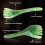 Five Claws Massager Meridian Stress Reducing Massage Comb(Green) 4