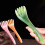 Five Claws Massager Meridian Stress Reducing Massage Comb(Green) 5