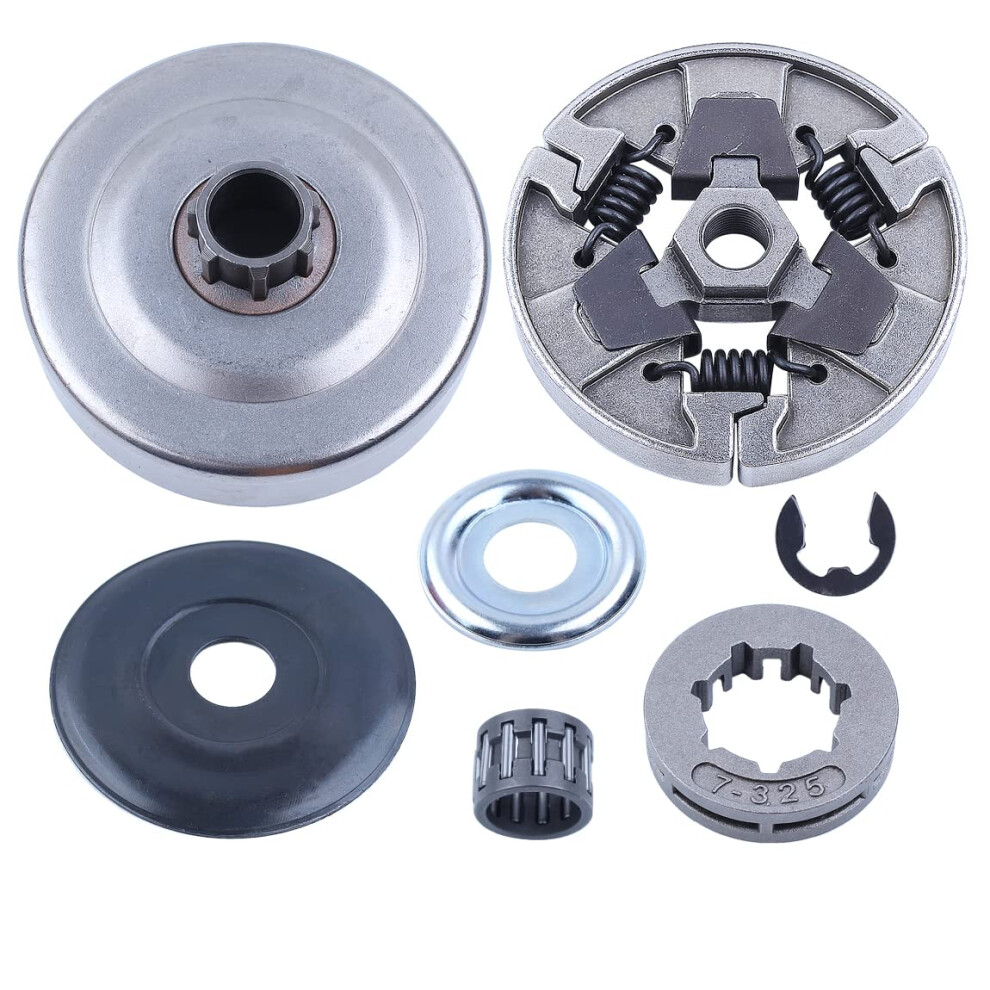Clutch Drum Kit .3257 Rim Sprocket Bearing Set For Stihl Ms261 Ms271 Ms291 C, Direct Fit Replacement 9330225325550