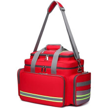 Empty First Aid Kit Bag Large Capacity Waterproof Oxford Trauma First Responder Backpack for Outdoor Survival