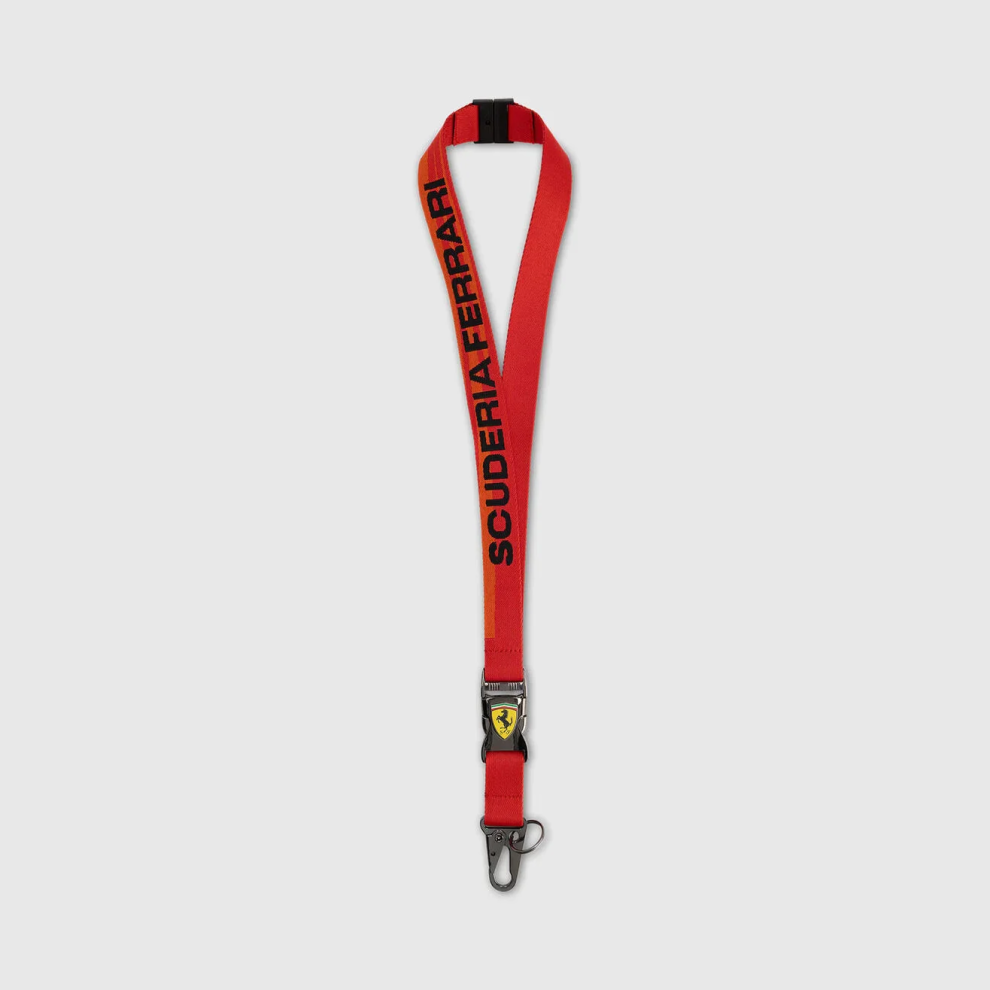 Ferrari Scuderia F1 Lanyard - Rosso Corsa Red