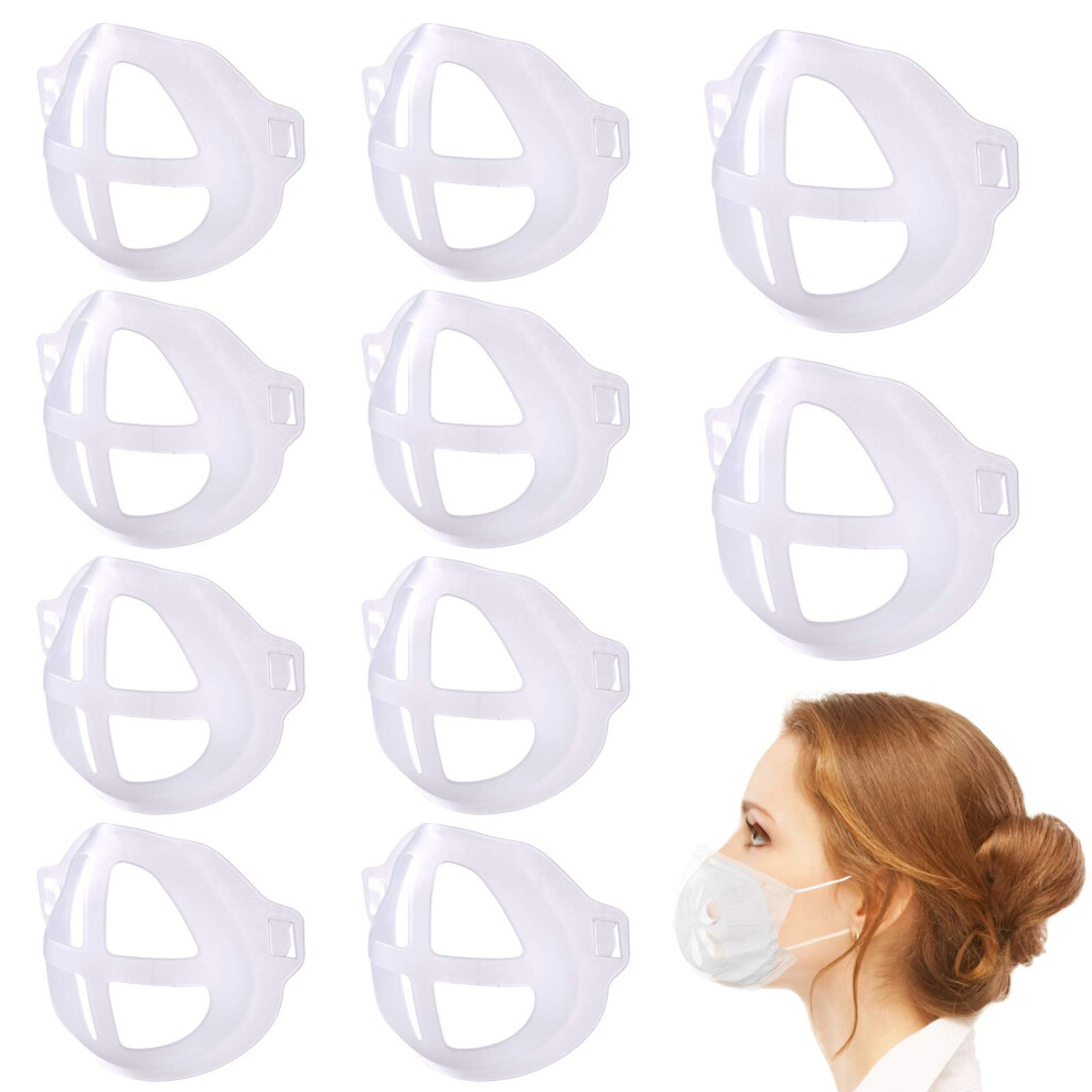 3D Face Mask Bracket 10Pcs Reusable Washable Inner Support Frame For Kids Masks Breathing Space Design 9771547851417