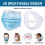 3D Face Mask Bracket 10Pcs Reusable Washable Inner Support Frame for Kids Masks Breathing Space Design 4