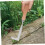 2pcs Weed Puller Tool Set, Ergonomic Wooden Handle Hand Weeder, VShaped Fork for Deep Root Removal 4