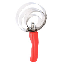 Horse Curry Comb 4 Rings, Double Sided Stainless