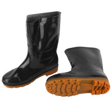Rain Boots Size 41 Waterproof Plastic Mid-Calf Men