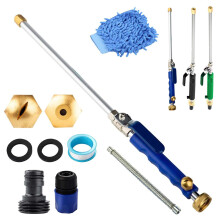 2in1 Pressure Washer Wand for Garden Hose, Pressure Water Jet for Car and Garden Cleaning, Blue