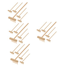 Zen Garden Rake Set for Mini Sand Garden, Compact Lightweight Design, Tabletop Decor Tools