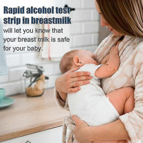 25pcs Breastmilk Alcohol Test Strips Fast Accurate Detection Breast Milk 2