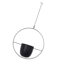 Hanging Flower Rack Nordic Minimalist Iron Plant Hanger Wall Mounted SpaceSaving Home Decor