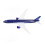 1:400 Diecast 787 Airliner Alloy Model with Stand 1