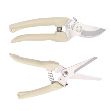 Stainless Steel Pruning Shears Set, Sharp Garden Scissors with NonSlip Handle for Bonsai and Fruit Picking