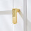 Chinese Style Brass Cabinet Knobs 2Pcs Solid Brass Drawer Handles Gold Hand‑Polished Smooth Finish 5