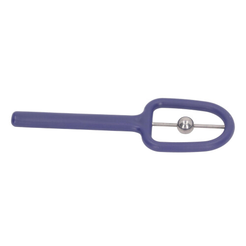 Tongue Tip Exerciser U Shaped Blue 15x4.9cm