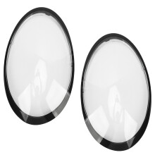 2Pcs Transparent Headlight Lens Cover for 991 911