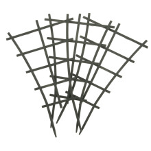 Easy Assembly Garden Trellis 3 Pack for Outdoor Climbing Plants, Stable Plant Support Stand