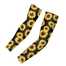 UV Sun Protection Arm Sleeves UPF50+ Cooling Seamless Stretch Fit for Cycling Running Outdoor Sports