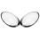 2Pcs Transparent Headlight Lens Cover for 991 911 3