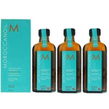 3x 2025 Moroccan Oil Hair Treatment The Original Bottle for All Hair Types, 100ml