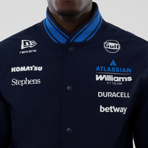 2026 Williams F1 Team Varsity Jacket - Medium 1