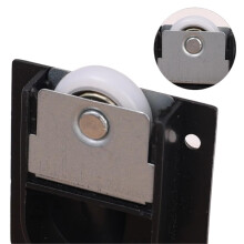 Sliding Door Roller Wheels 16 Pairs with Bearings for Smooth Quiet Wardrobe Cabinet Sliding