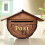 Retro Wooden Mailbox Organizer, Solid Wood Wall Mounted Storage Box for Home Decor 4