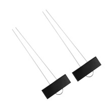 2pcs Metal Garden Plant Labels Stakes Weather Resistant Durable Tags for Outdoor Vegetables and Flowers
