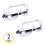 Safety Glasses AntiScratch Protective Eyewear for Work Construction and Lab Crystal Clear Vision 2