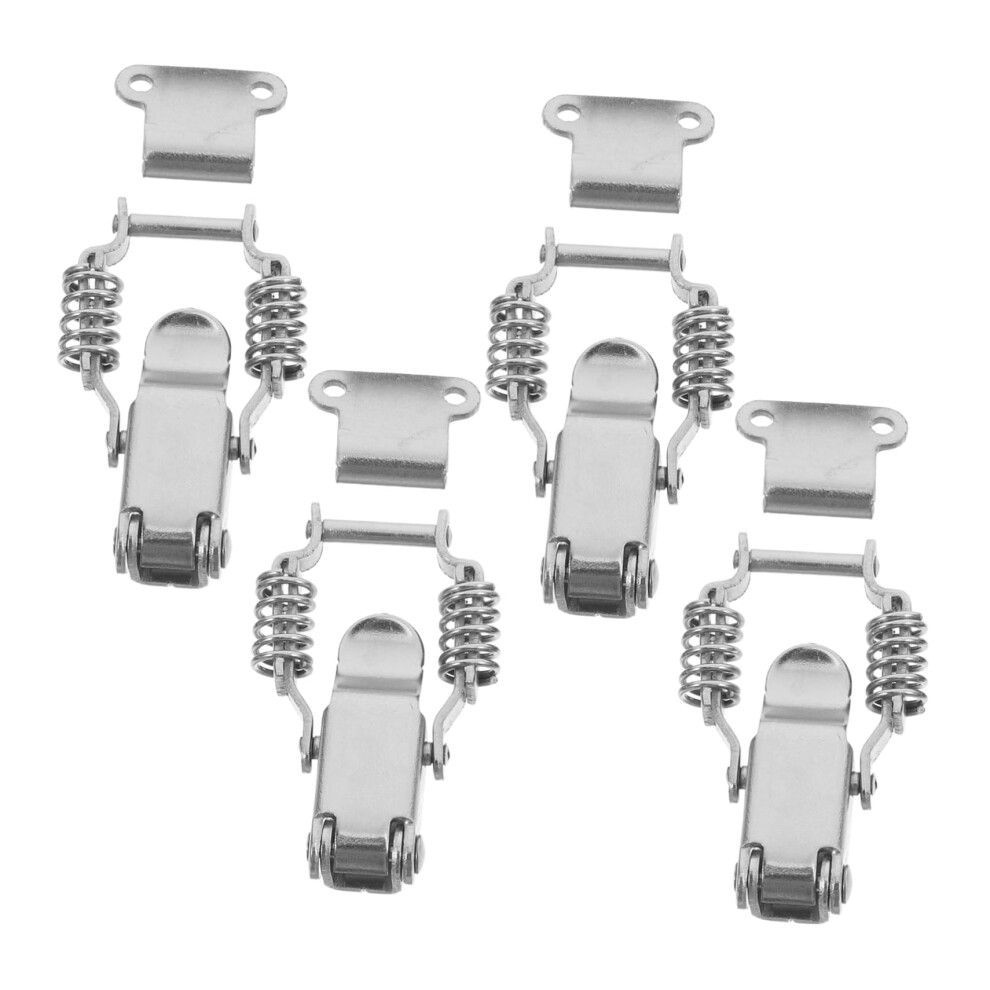 Heavy Duty Spring Loaded Toggle Latch Lock, Large Double Spring Metal Clamp For Toolboxes And Cabinets 9351714476157